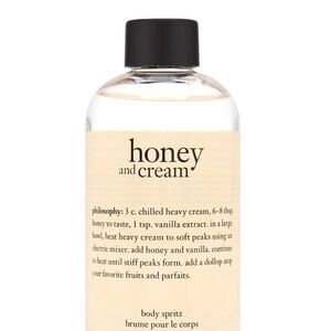 Philosophy Honey and Cream 16oz Body Spritz No Pump